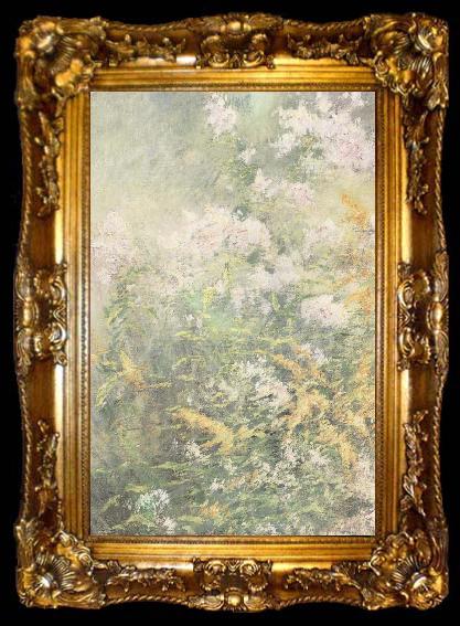 framed  John Henry Twachtman Meadow Flowers, ta009-2